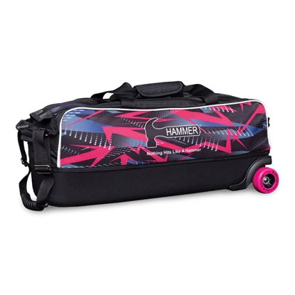 Picture of Hammer Dye-Sub Triple Tote - Pink Arrows